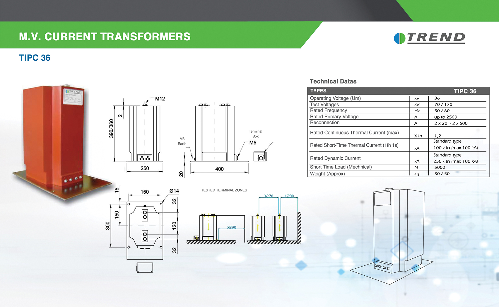 Ge�i� Tipi Ak�m Transformat�rleri