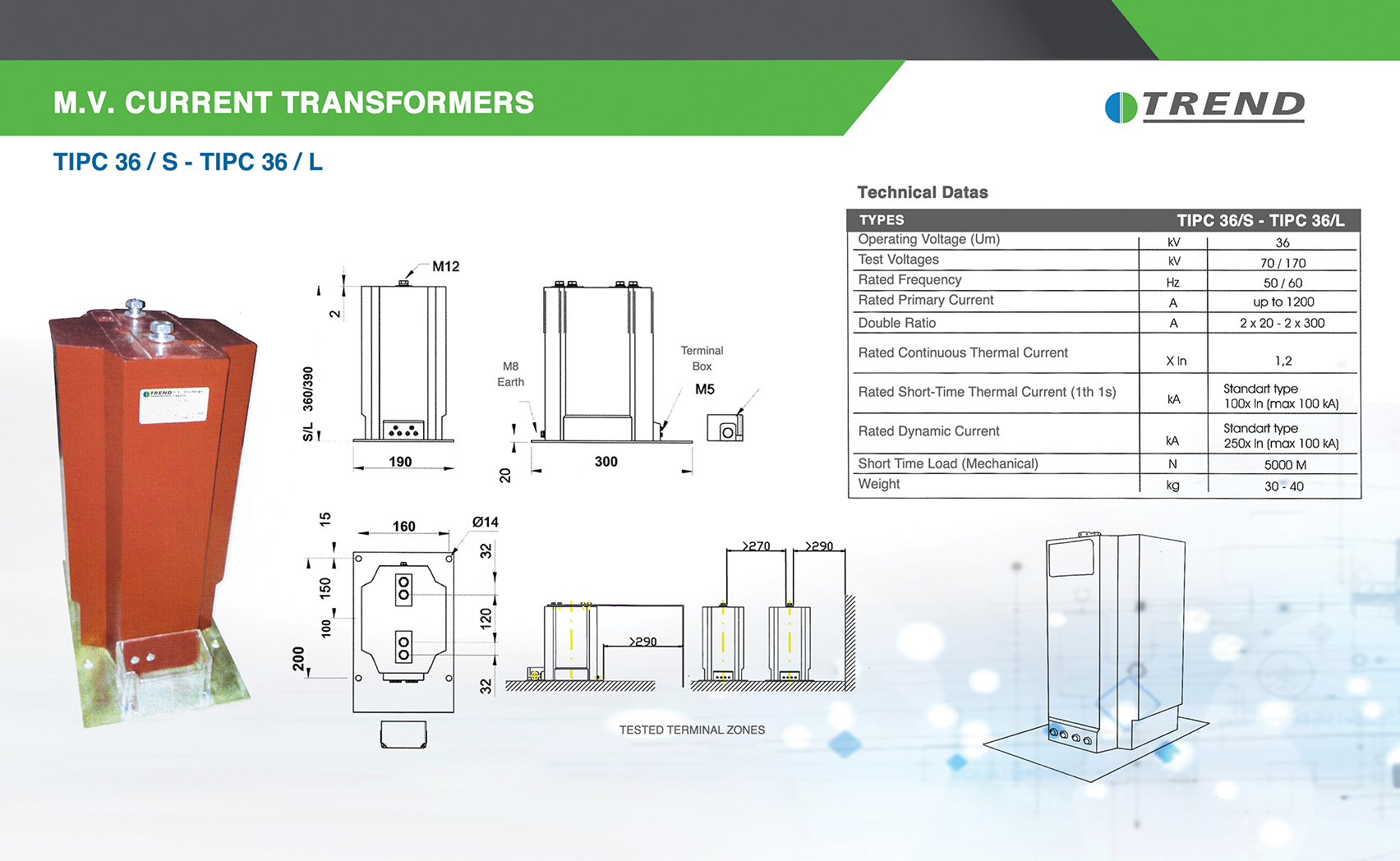 Ge�i� Tipi Ak�m Transformat�rleri